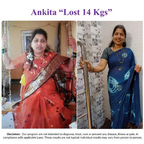 Ankita Weight Loss Transformation